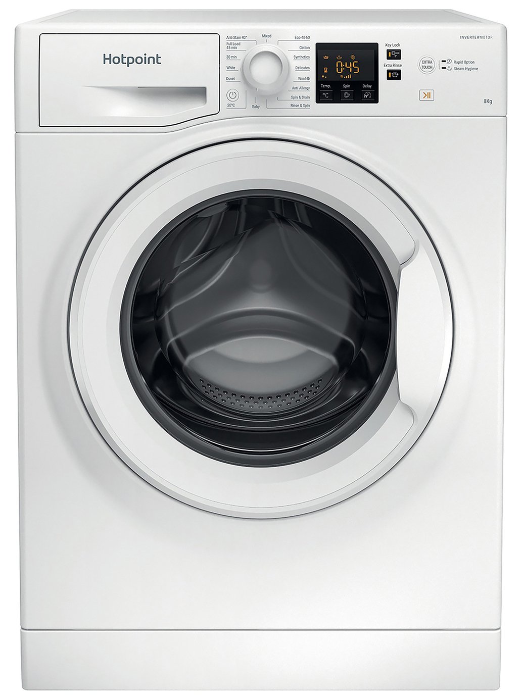 Hotpoint NSWM843CW 8KG 1400 Spin Washing Machine Review