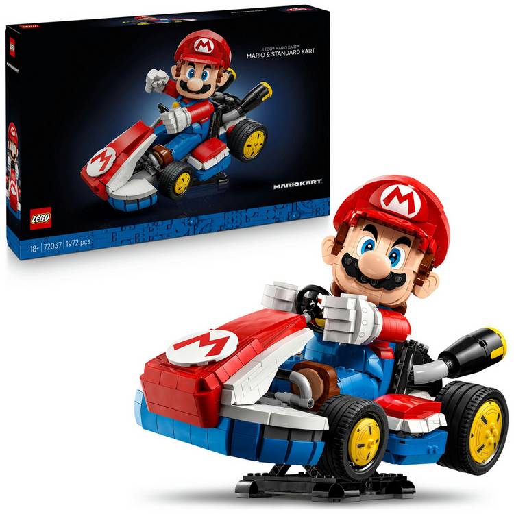 LEGO Mario Kart – Mario & Standard Kart Building Set 72037 0