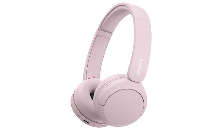 Sony WH-CH520 On-Ear Wireless Bluetooth Headphones - Pink