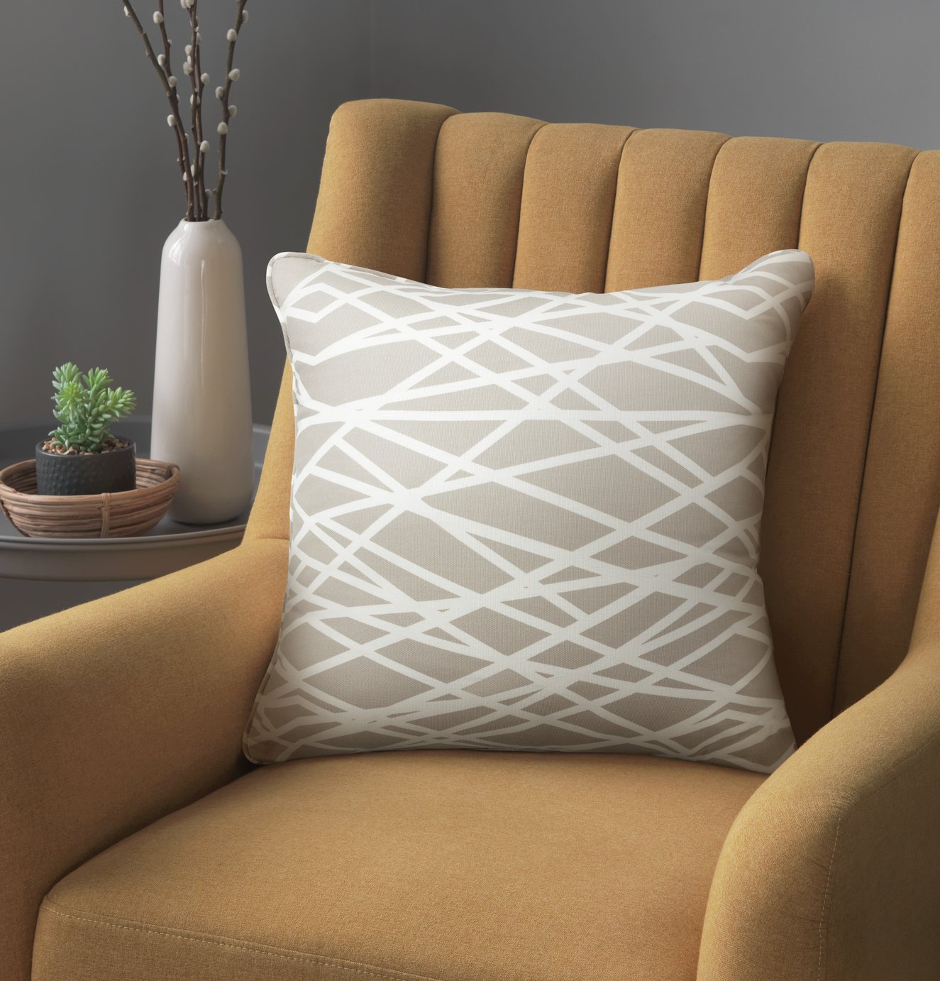 Argos Home Abstraction Printed Cushion Review