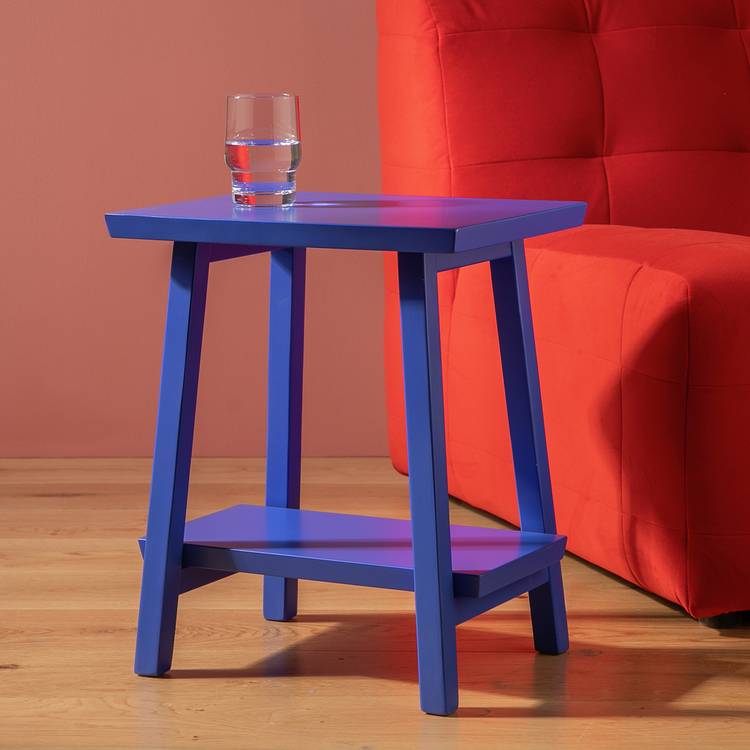 Habitat Kyoto Side Table - Blue 0