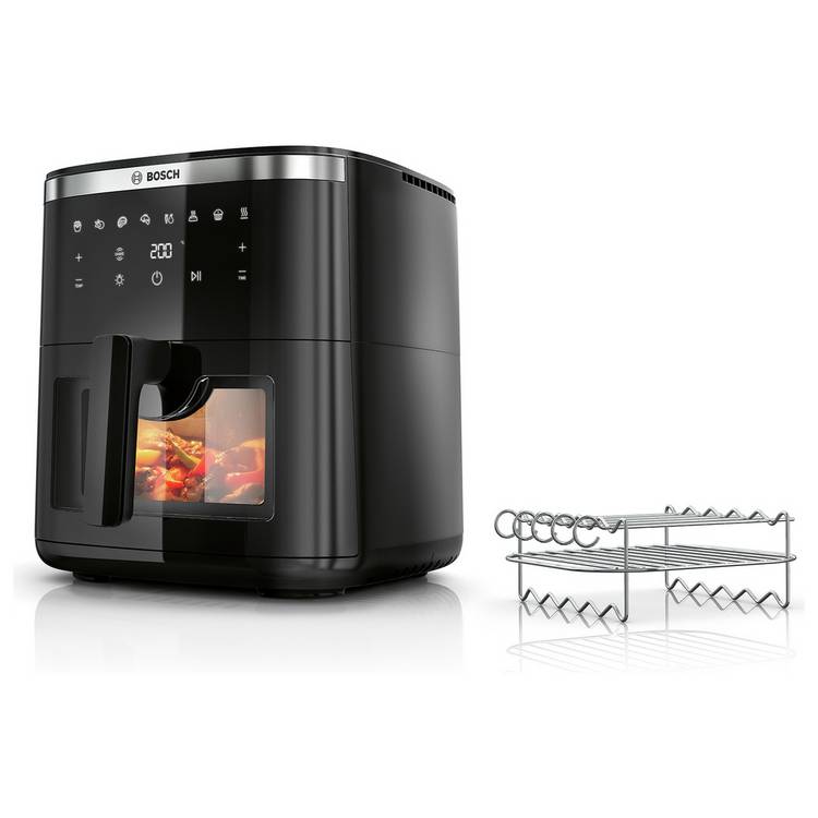 Bosch Series 6 Air Fryer and Grill 7.2L – Black 0