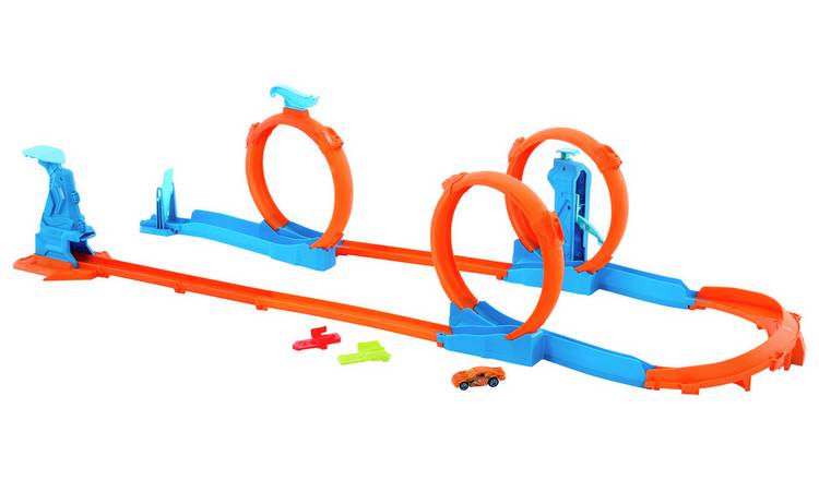 Hot Wheels Track Creator Triple Loop Speed Kit