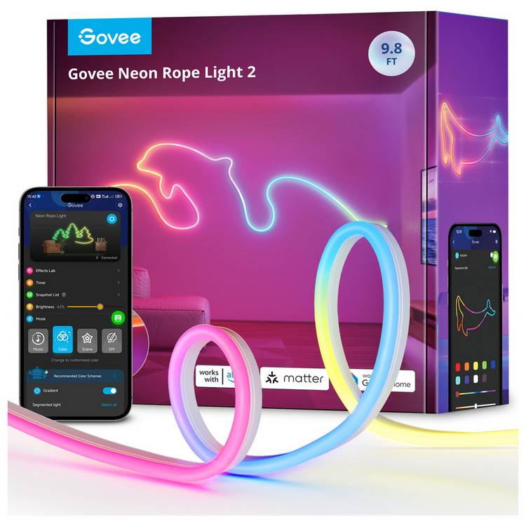Govee Neon Rope Light 2 - 3m 0