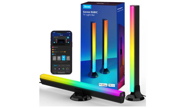 Govee RGBIC TV Light Bar for 45-70 Inch TV - Twin Pack