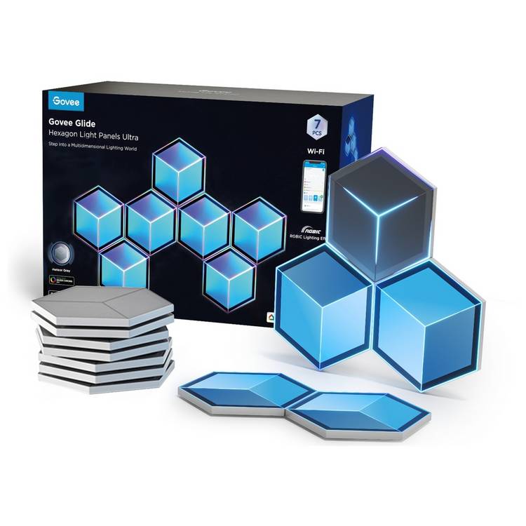 Govee Glide Hexagon Light Panels Ultra - Pack of 7 0