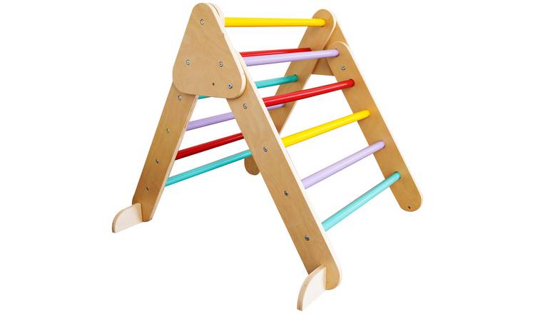 Chad Valley Soft Play Wooden Climbing Triangle