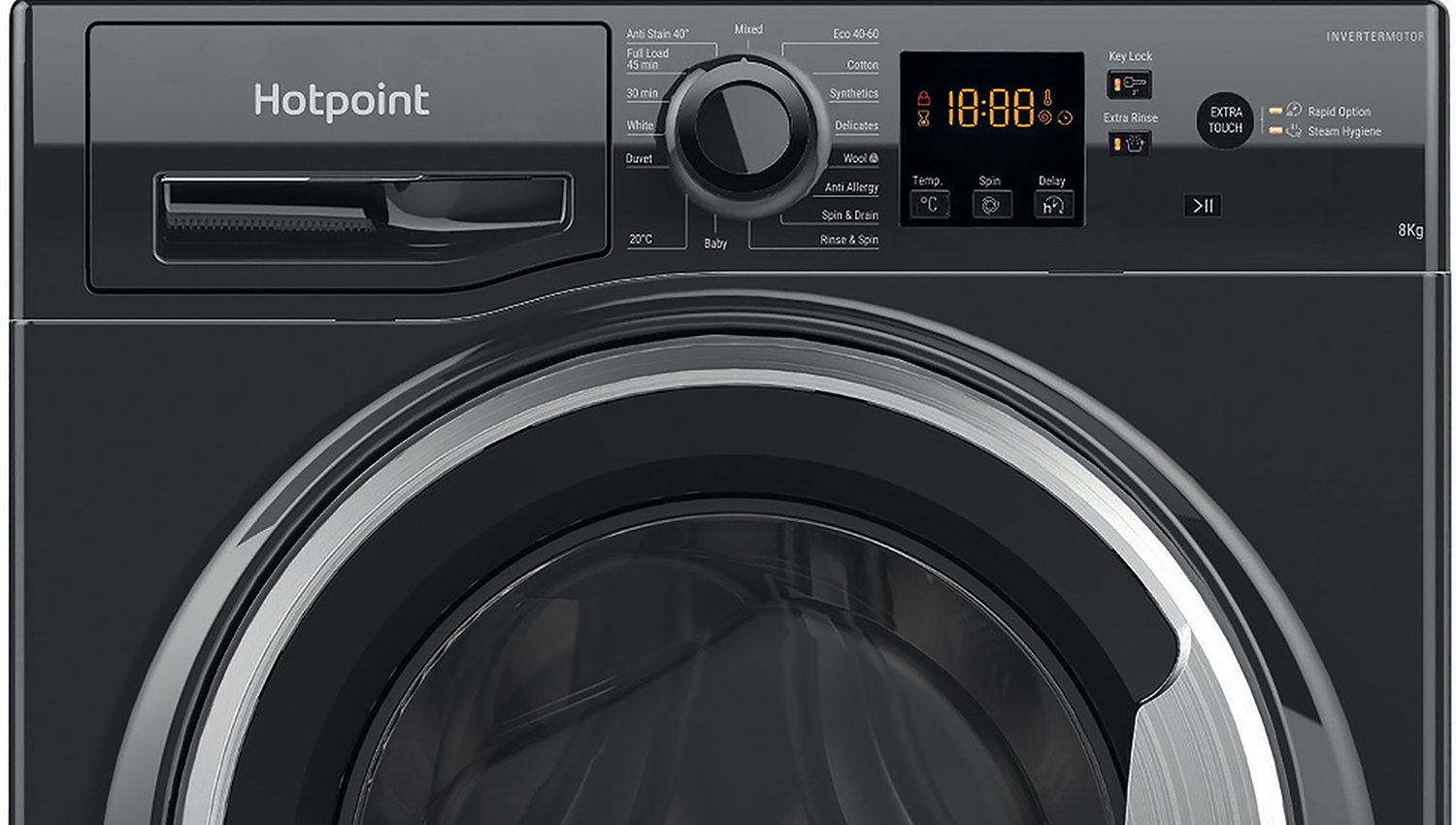 Hotpoint NSWM863CBS 8KG 1600 Spin Washing Machine Review