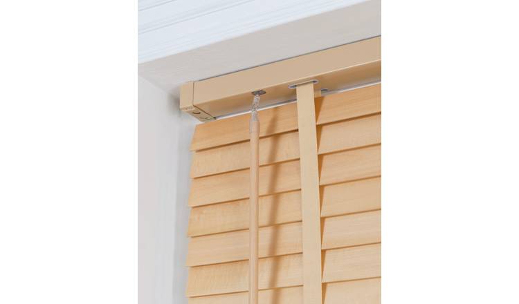 Little Black Book 50mm Venetian Blind - Natural - 60x130cm