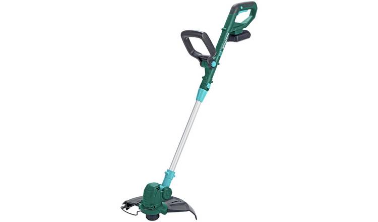 Cordless string trimmer discount with 2 batteries