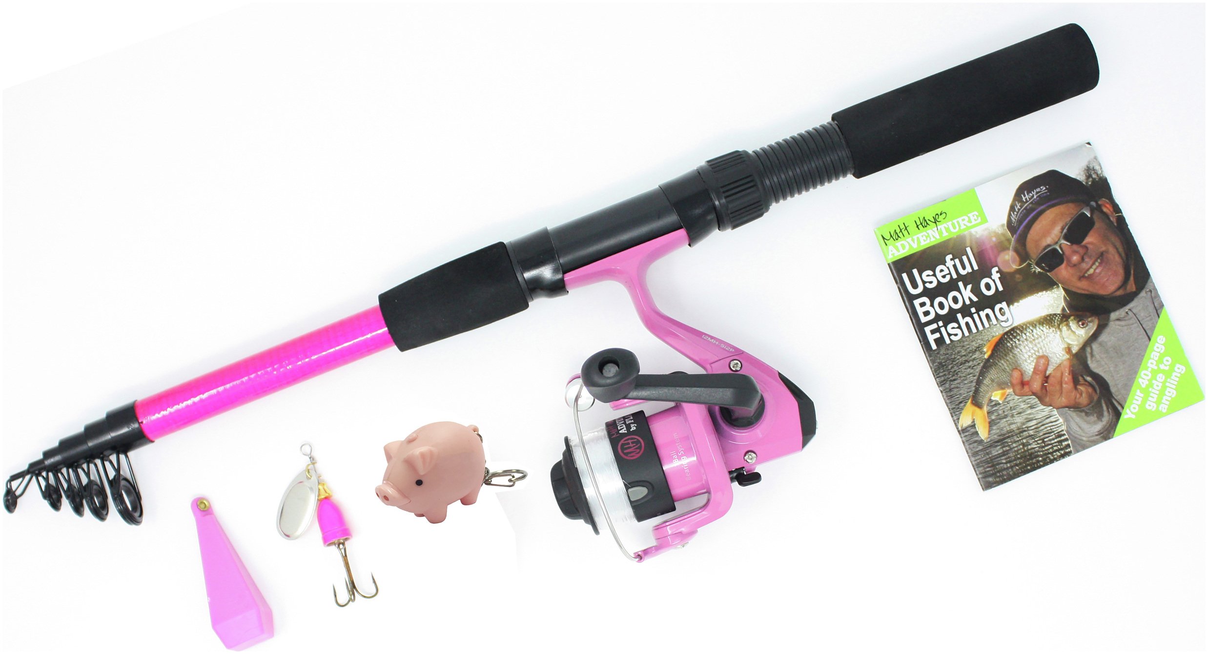 Matt Hayes Adventure Piggsy 6ft Kids Fishing Rod & Reel Set Review