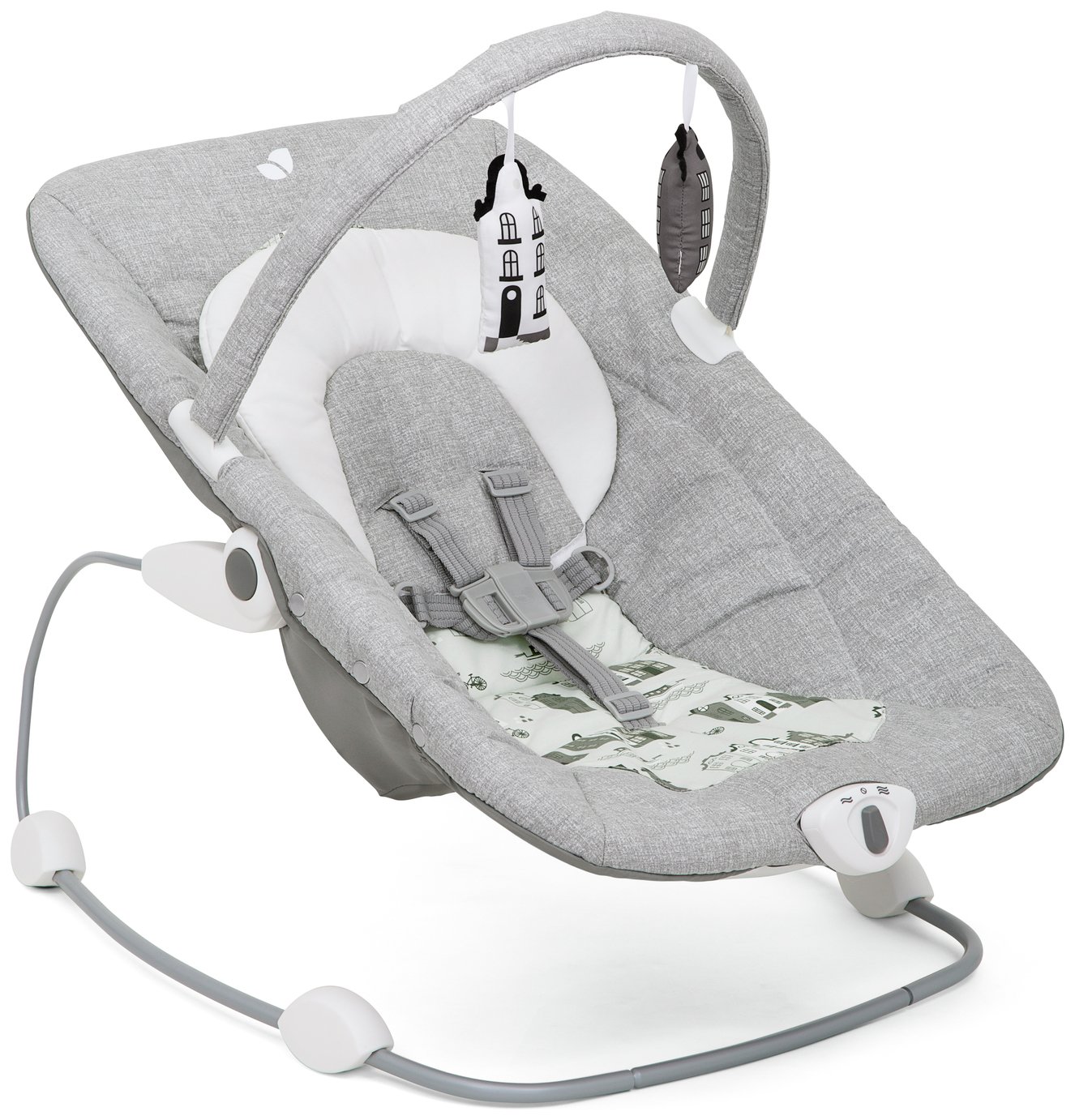 grey baby bouncer