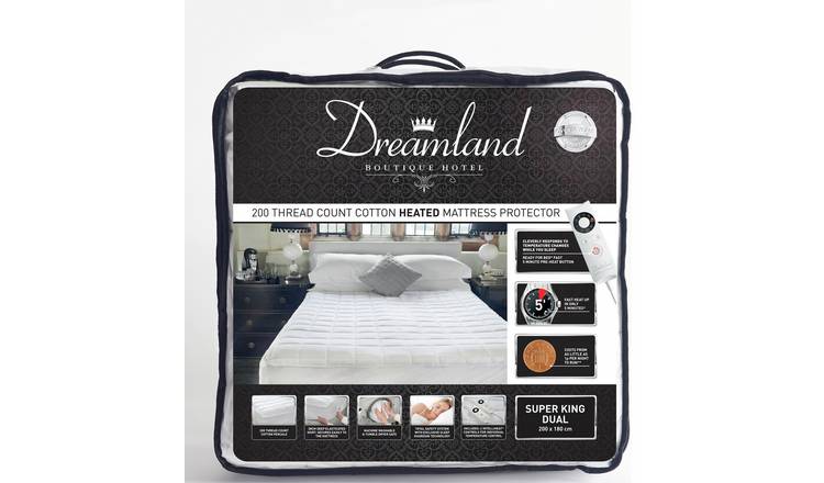 dreamland boutique hotel mattress protector superking
