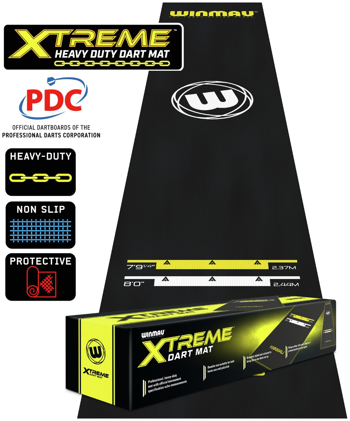 Winmau Darts Xtreme Heavy Duty Dartboard Mat