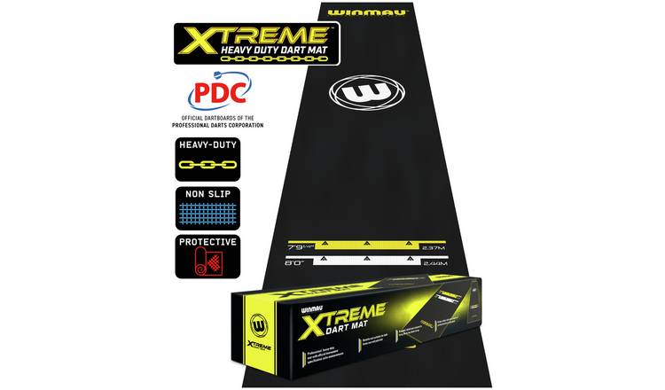 Winmau Xtreme Heavy Duty 3 Metre Rubber Darts Mat