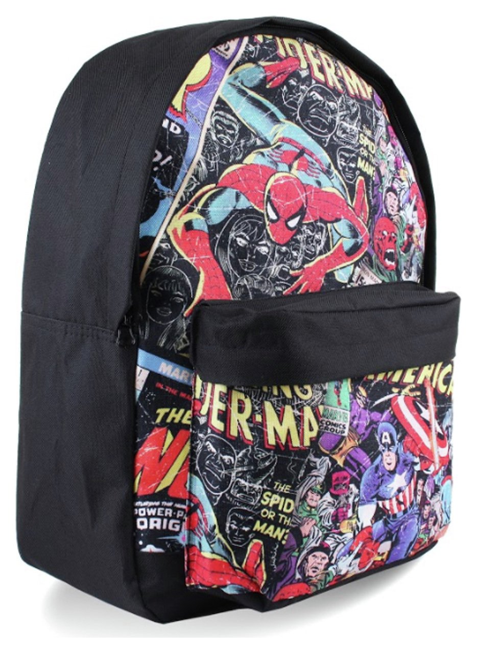 Marvel Amazing Spiderman Backpack - Black