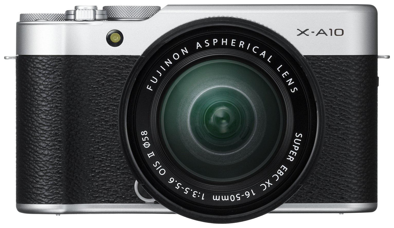 Fujifilm X-A10 Mirrorless Camera With 16-50mm Lens Silver