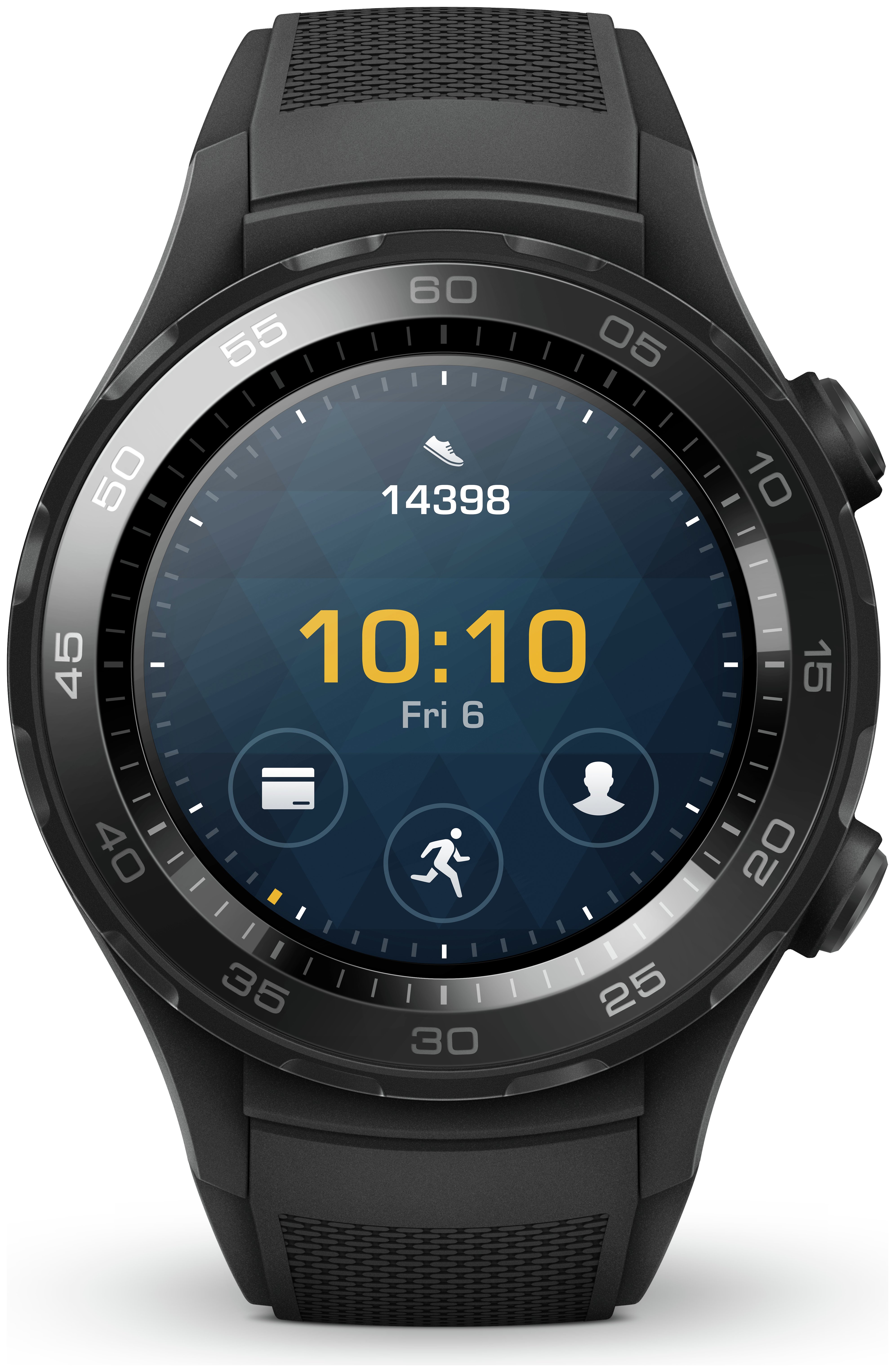 Huawei Watch 2 Bluetooth Sport Smart Watch - Black (7593228) | Argos