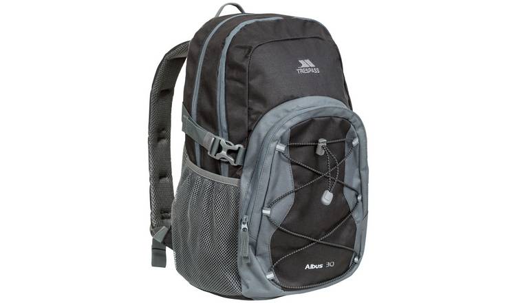 Buy Trespass Albus 30L Backpack Grey Camping rucksacks Argos