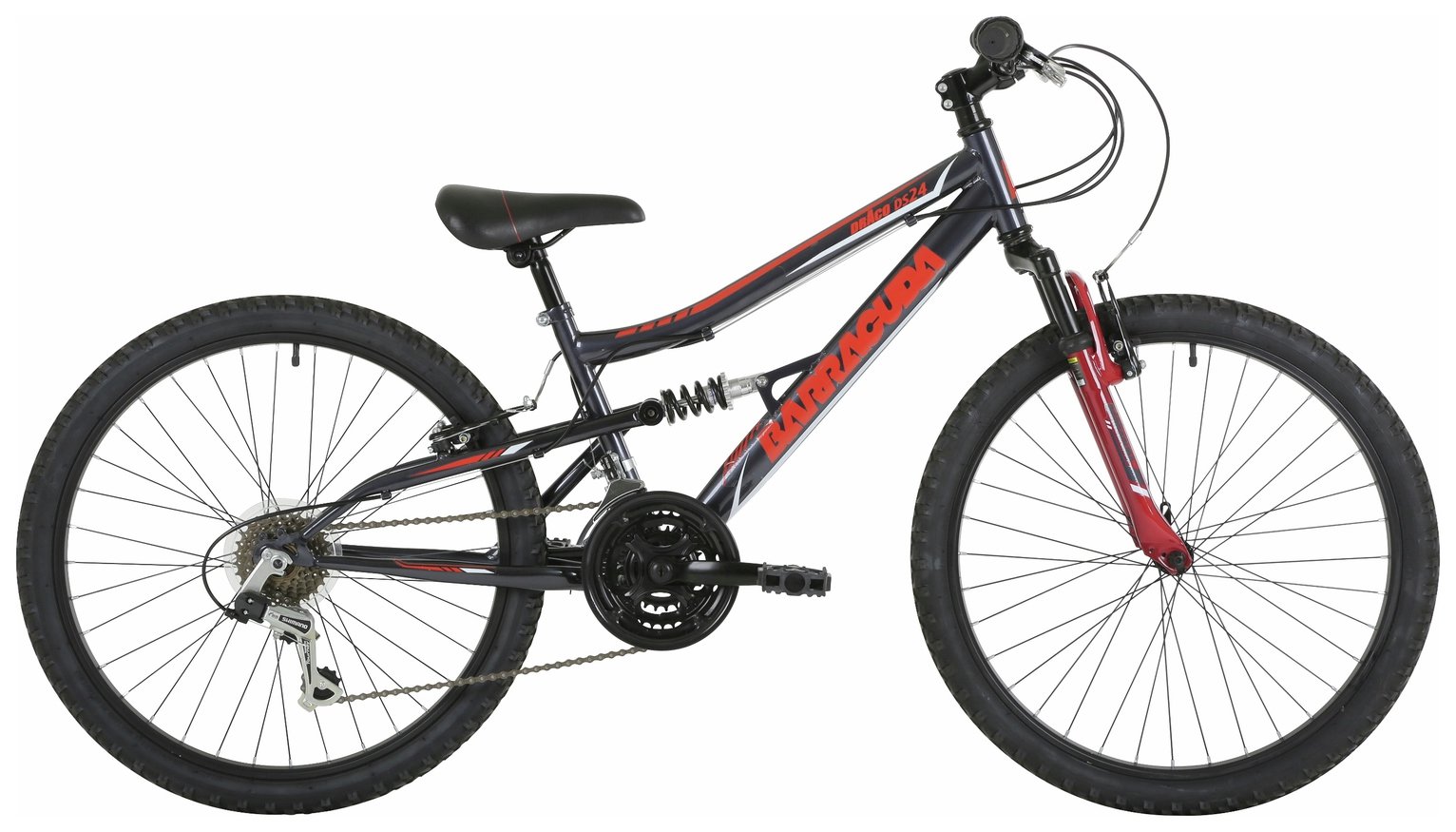 Barracuda Draco Dual Suspension 24 Inch Bike