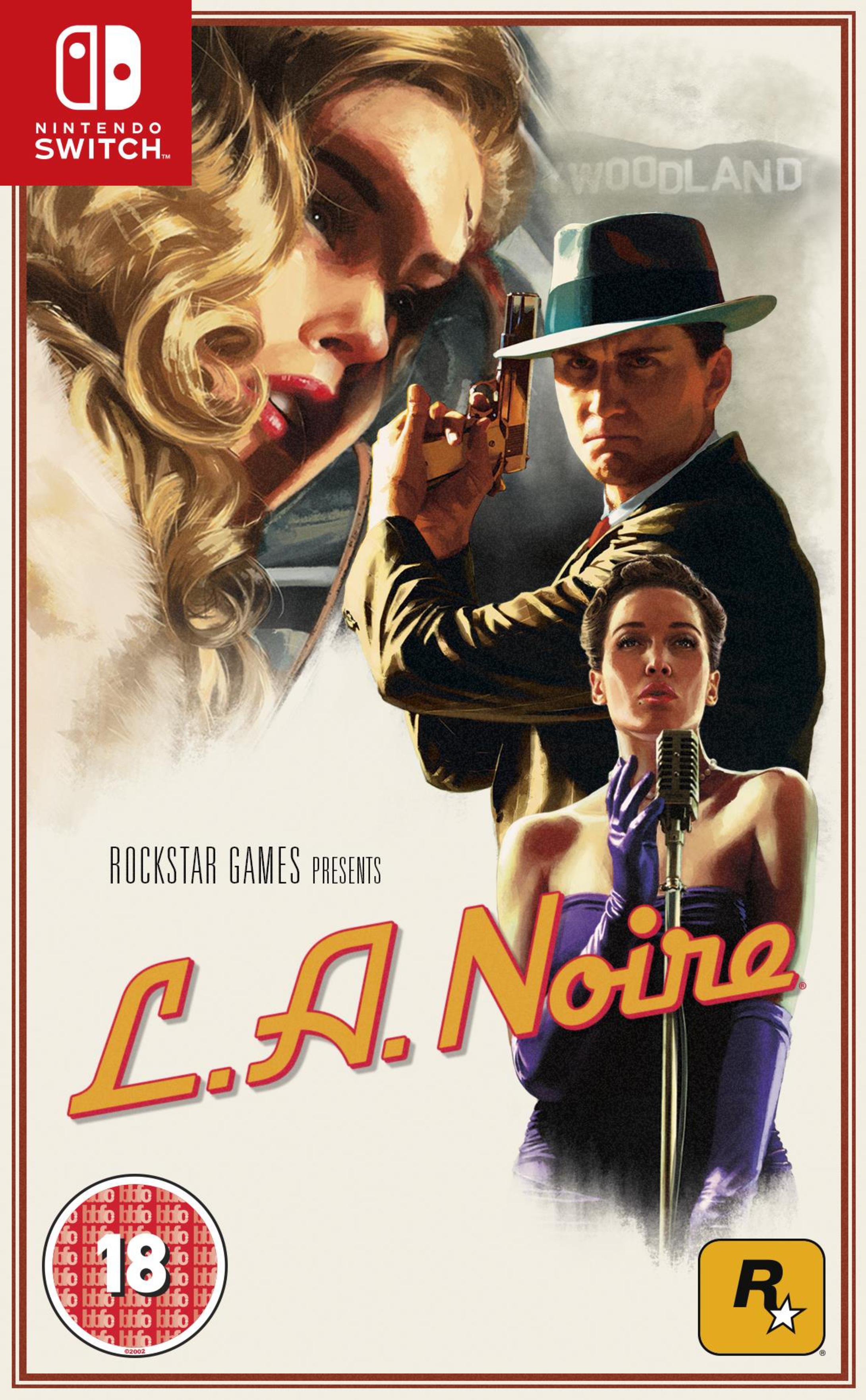 LA Noire Nintendo Switch Game