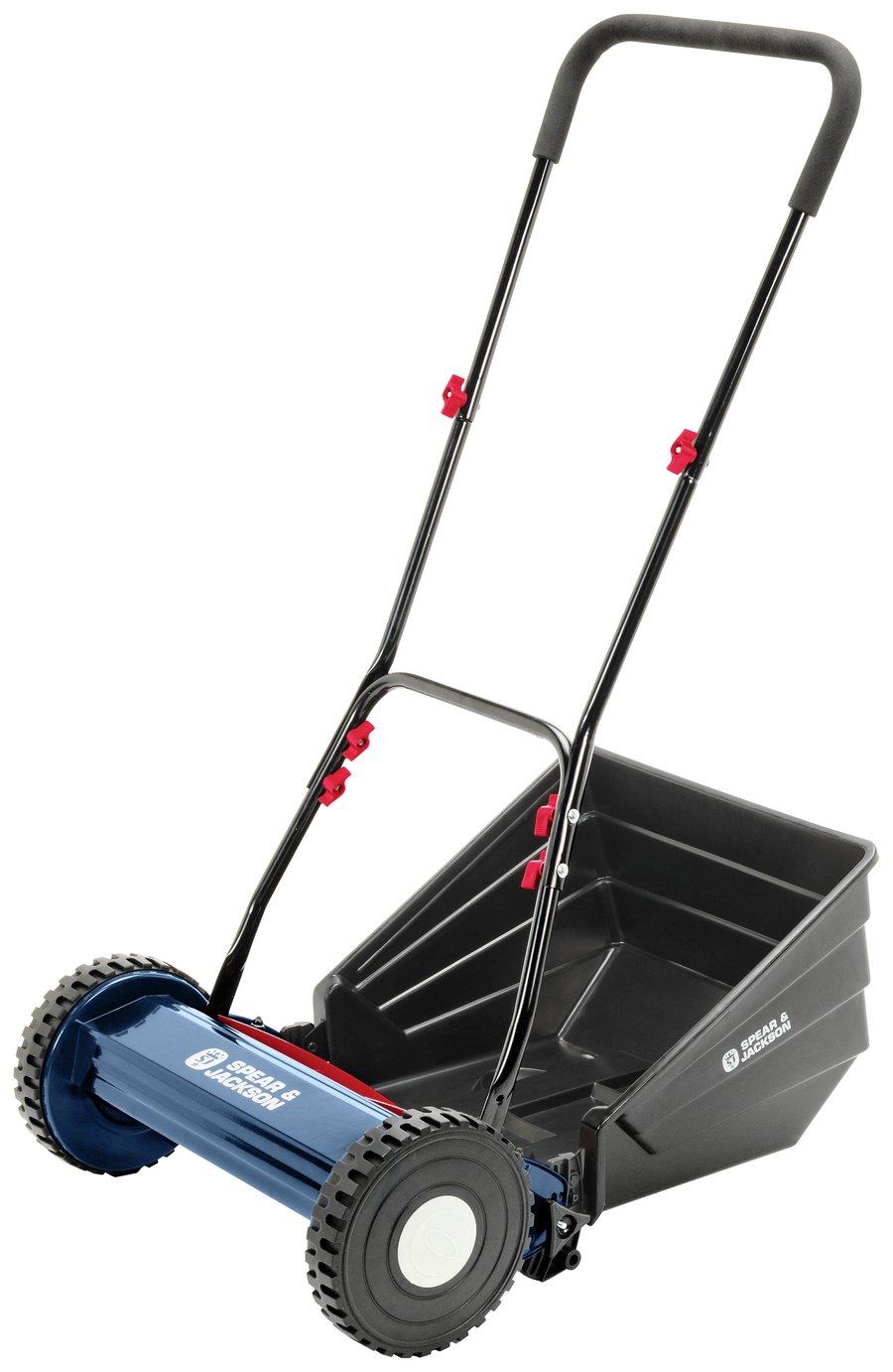 Spear & Jackson 40cm Wide Hand Push Cylinder Lawnmower at Argos review