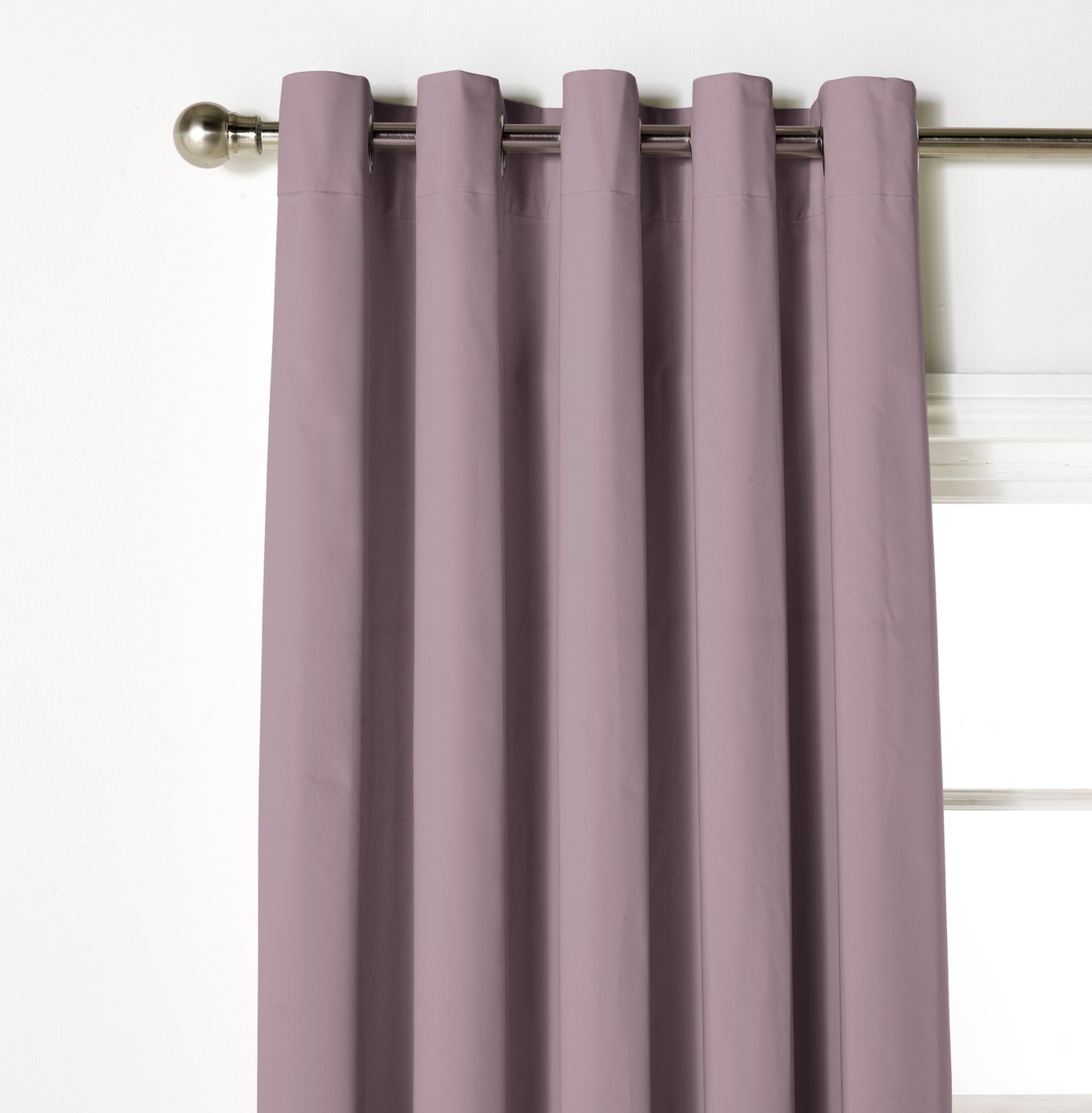 ColourMatch Thermal Blackout Curtains - 117x183cm - Blush