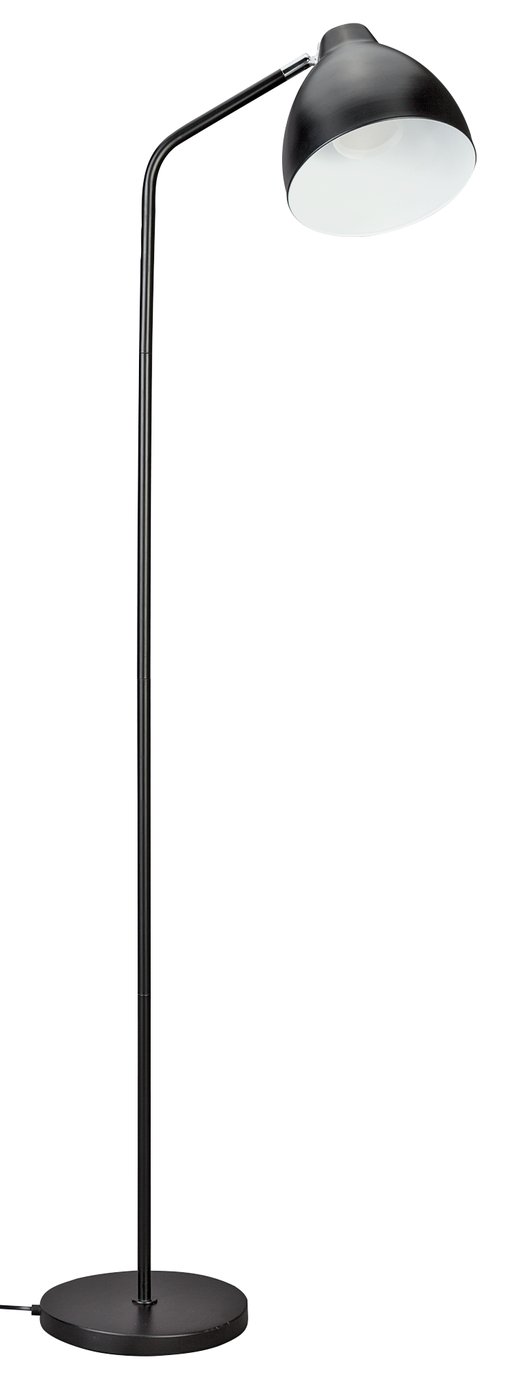 Argos Home Morlie Floor Lamp - Matt Black