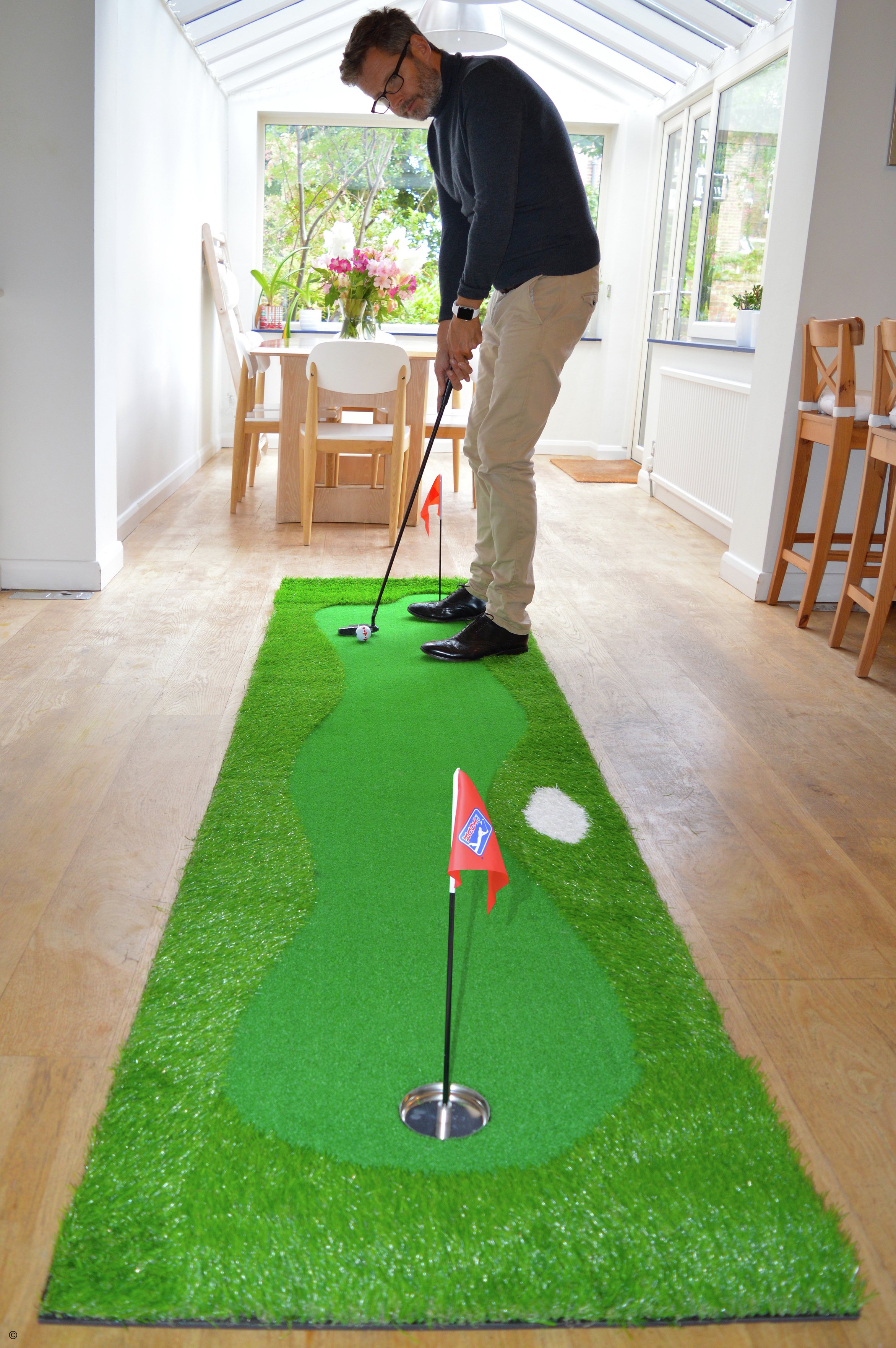argos golf mat