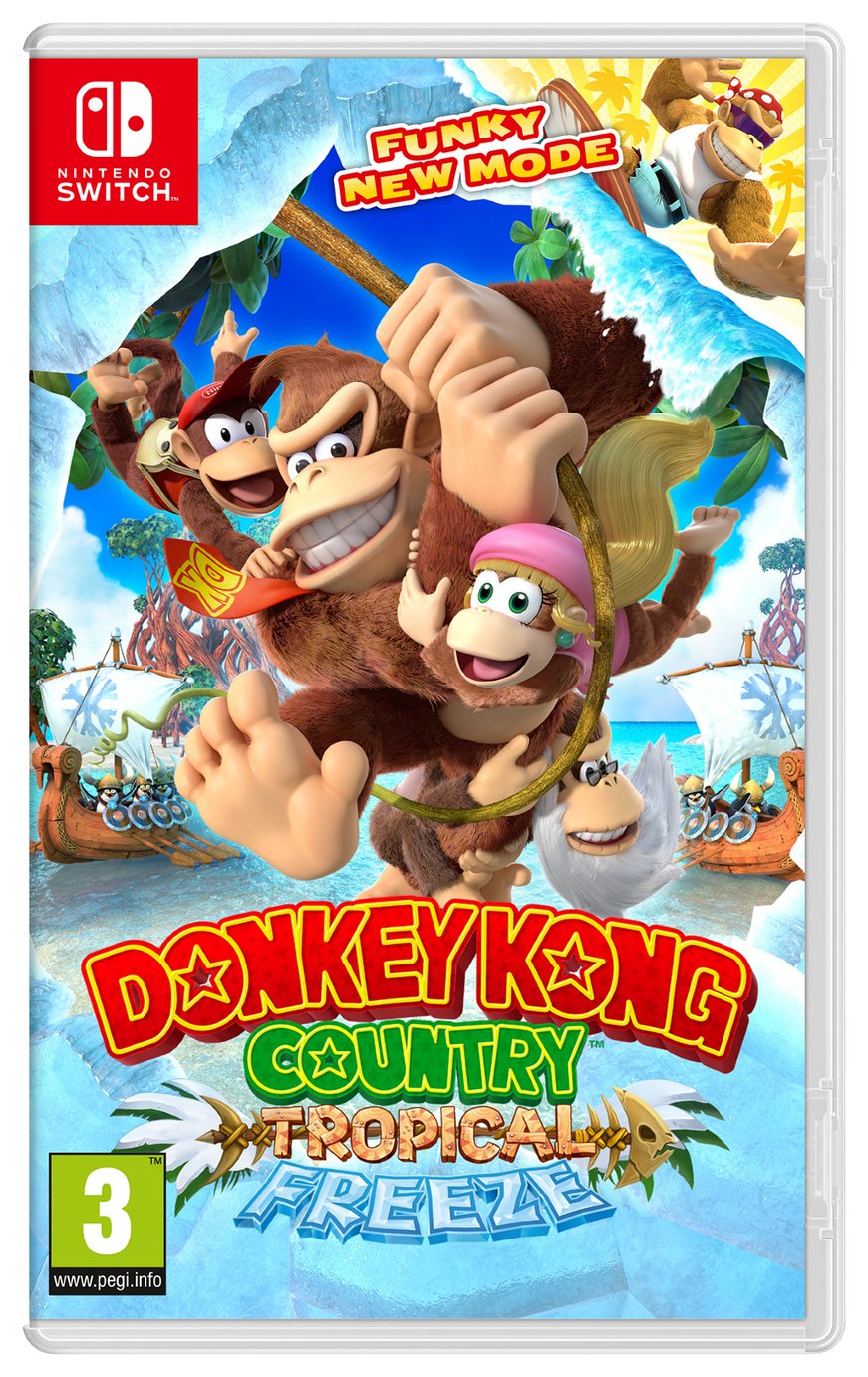 new donkey kong game for switch