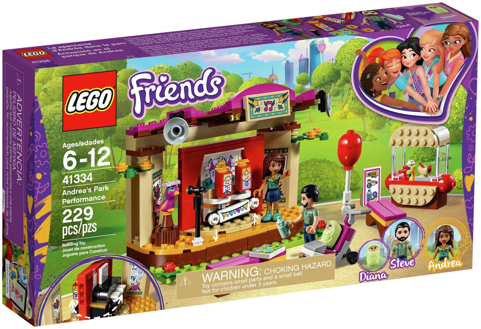 LEGO Friends Andrea Park Performance - 41334