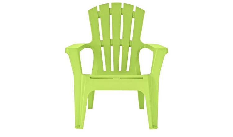 Buy Maryland Plastic Stacking Chair Green Garden Chairs And