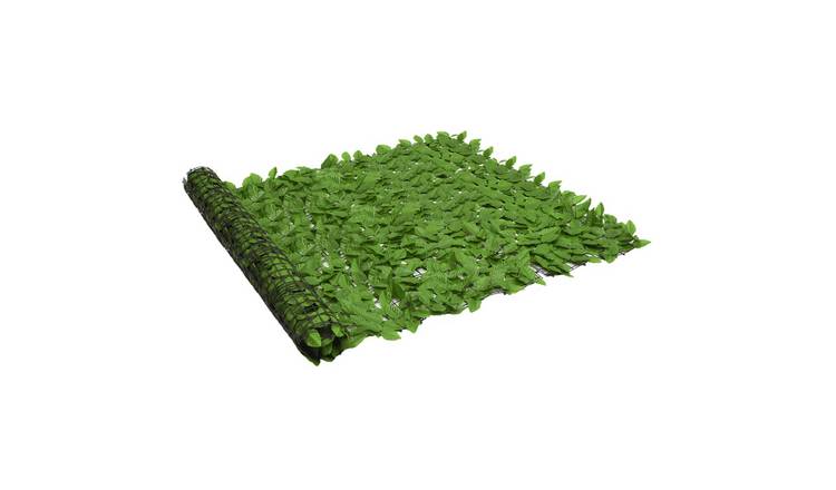 Walplus Balcony Leaves Screen - Green - 300 x 150 cm