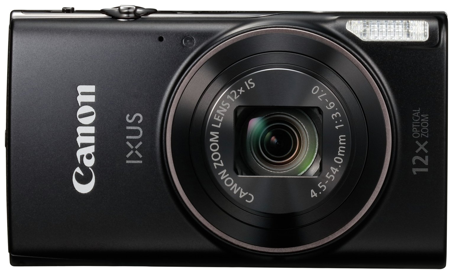 Canon IXUS 285 20.2MP 12x Zoom Camera - Black
