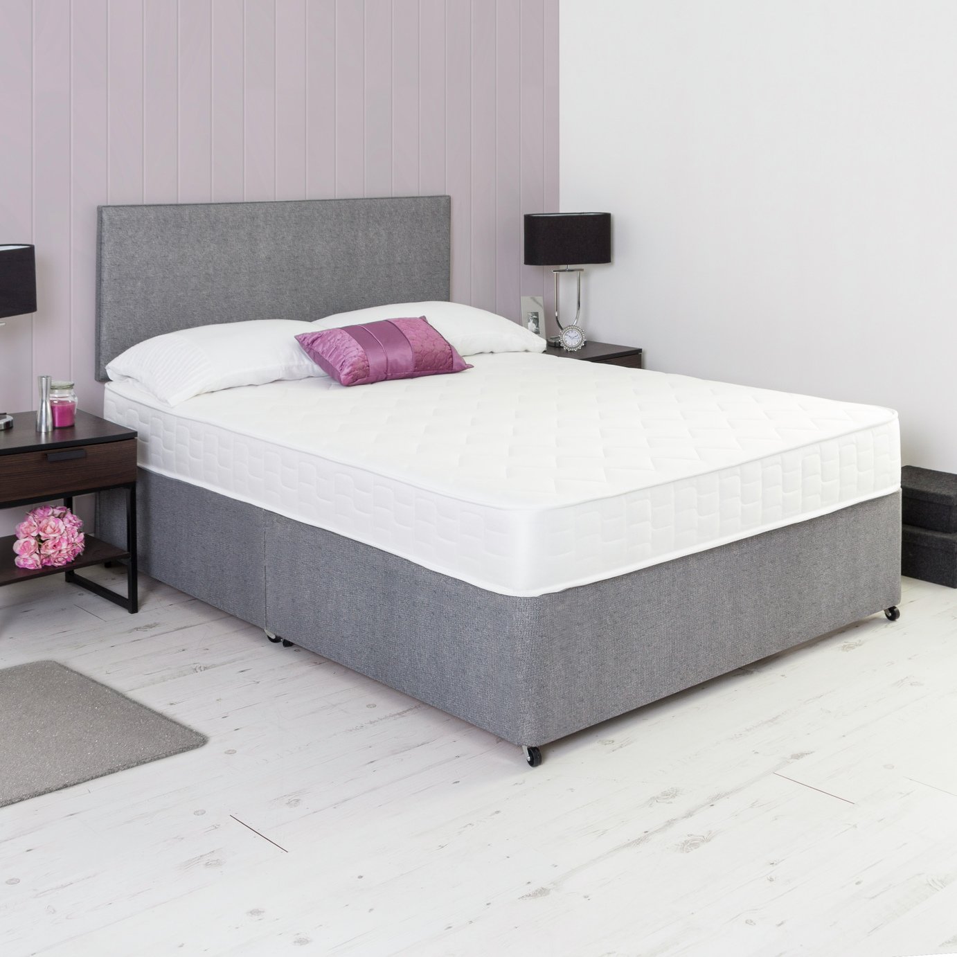 Argos Home Elmdon Memory Double Divan Bed Review