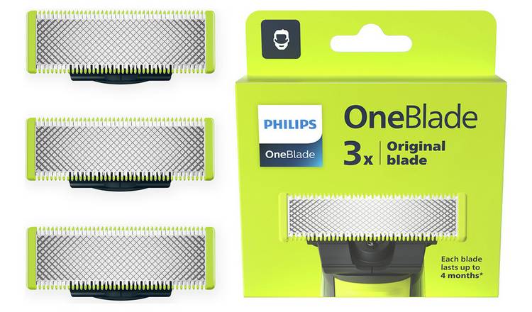 Philips OneBlade Replacement Blades for Face 3 Pack QP230/50