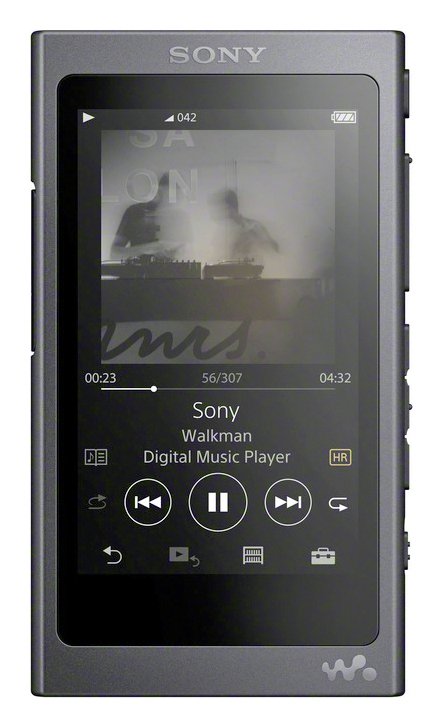 Sony NW-A45B  Hi-Res Walkman 16GB MP3 Player - Black