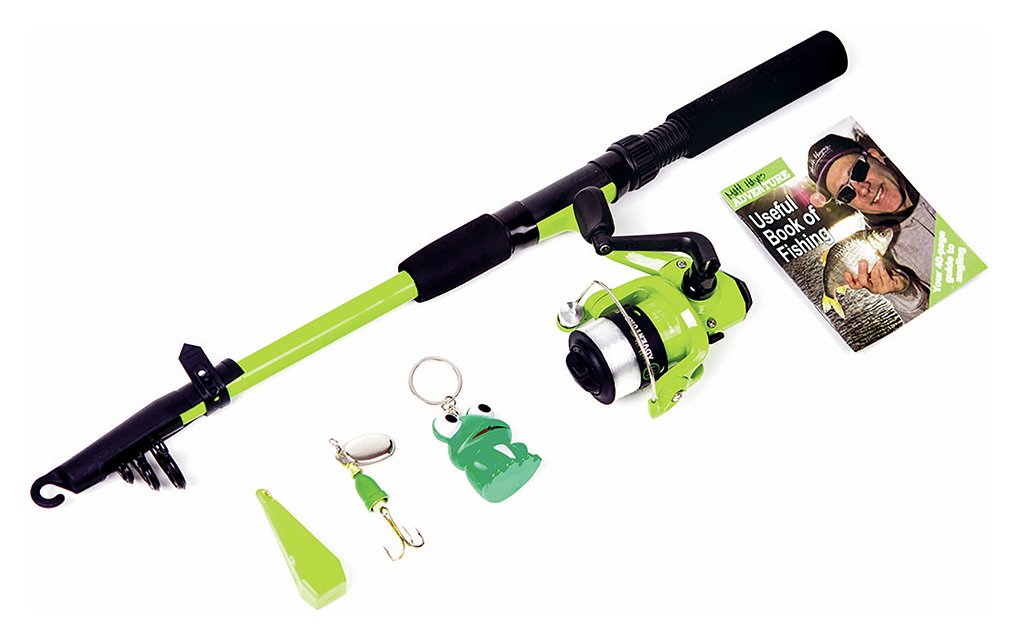 Matt Hayes Adventure Frogga 6ft Kids Fishing Rod & Reel Set