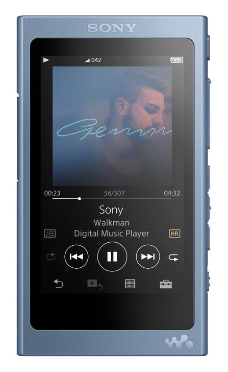 Sony NWA45LCEW Hi-Res Walkman 16GB MP3 Player - Blue