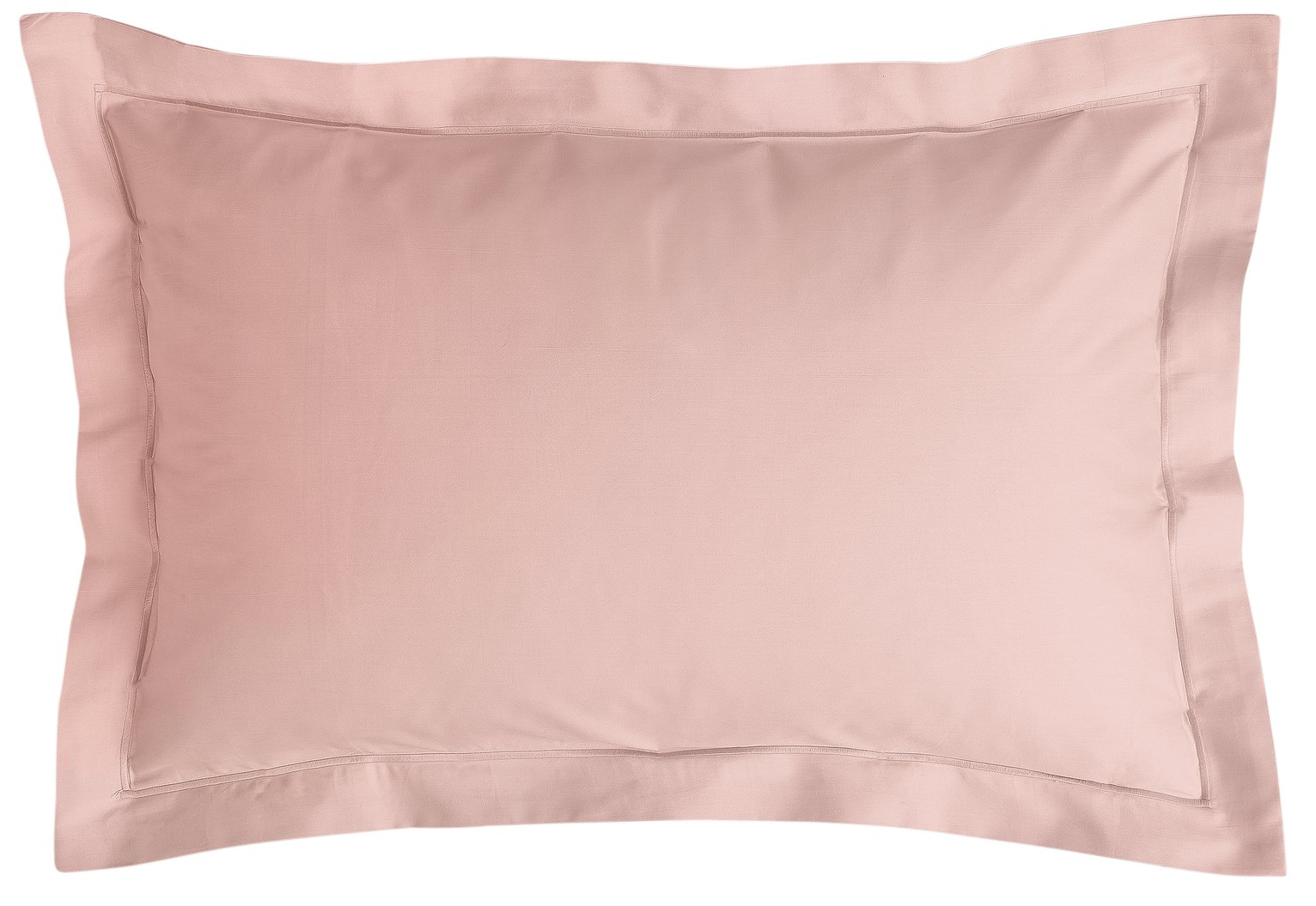 Argos Home Pair of 200 TC Oxford Pillowcases - Blush