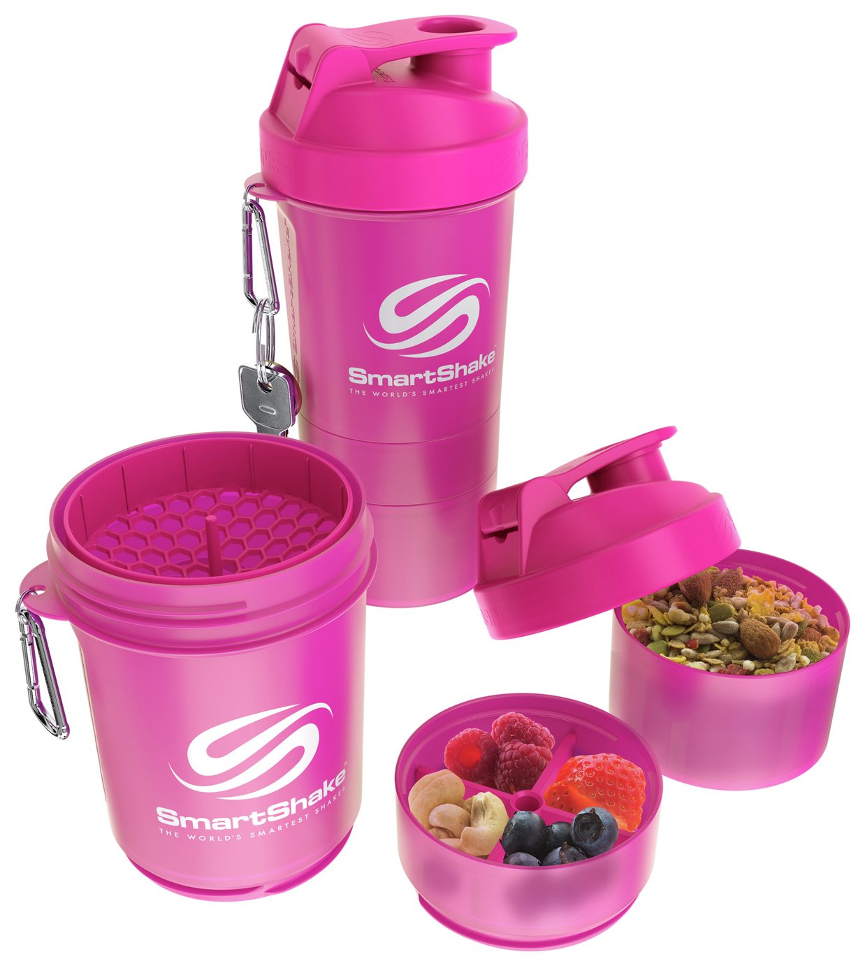 SmartShake 600ml Multi Storage Shaker Bottle Reviews
