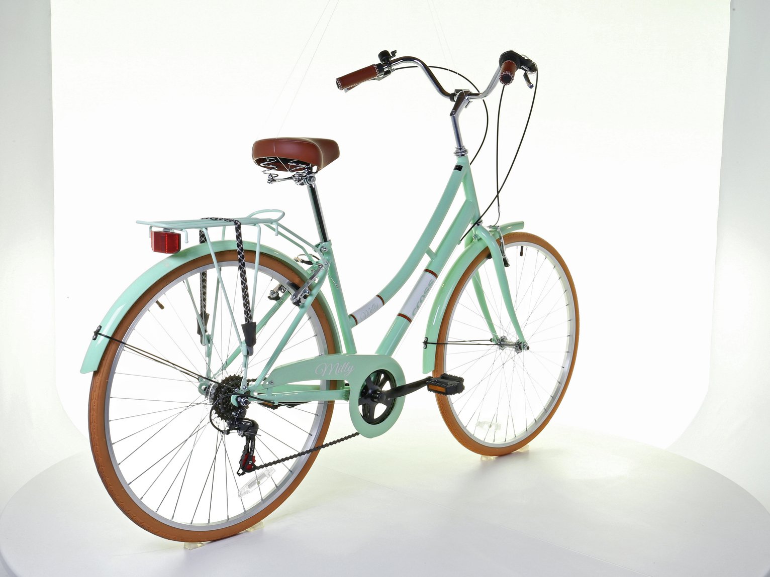 cross milly 26 in rigid classic heritage female hybrid bike