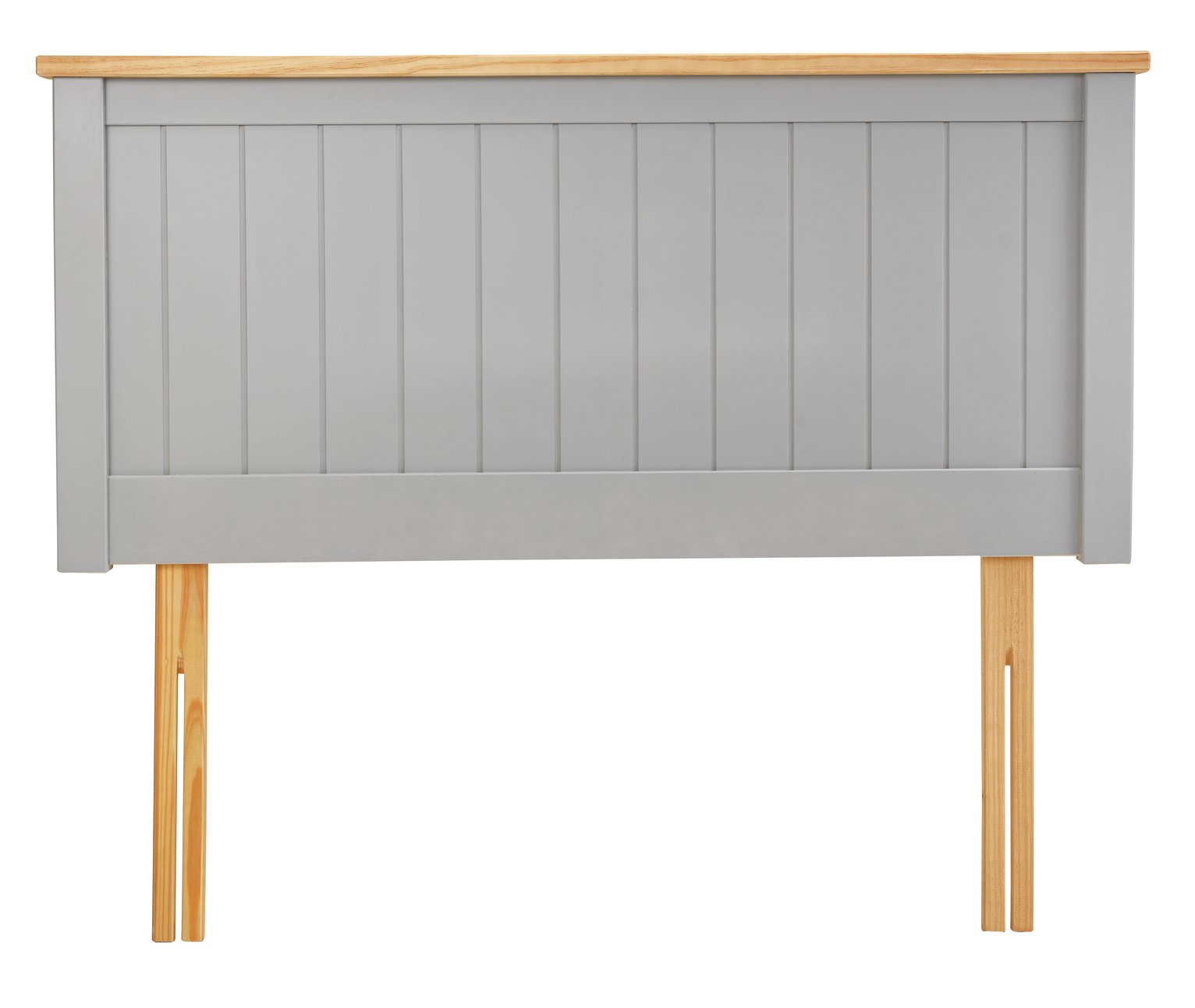 Argos Home Grafton Double Headboard - Two Tone Grey