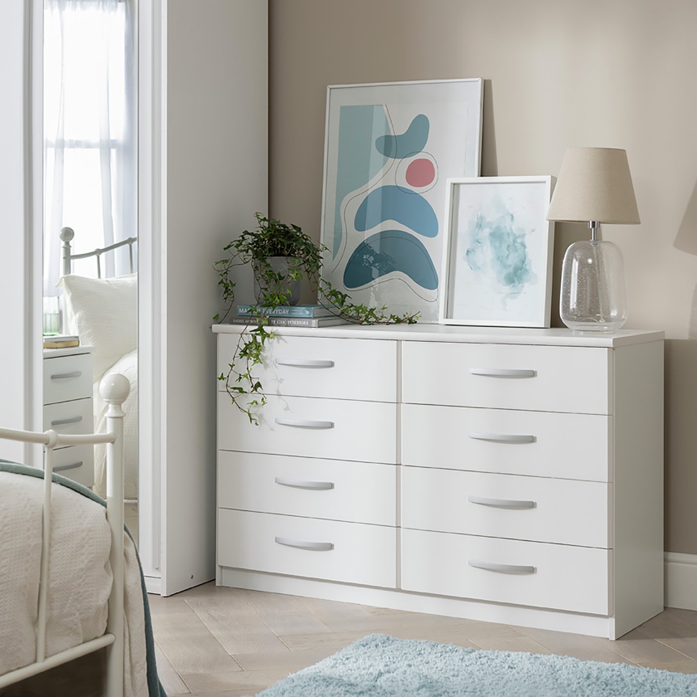 Argos Home Hallingford Gloss 4+4 Drawer Chest Review