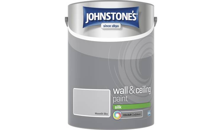 Johnstone's Wall & Ceiling Paint Silk 5L - Moonlit Sky