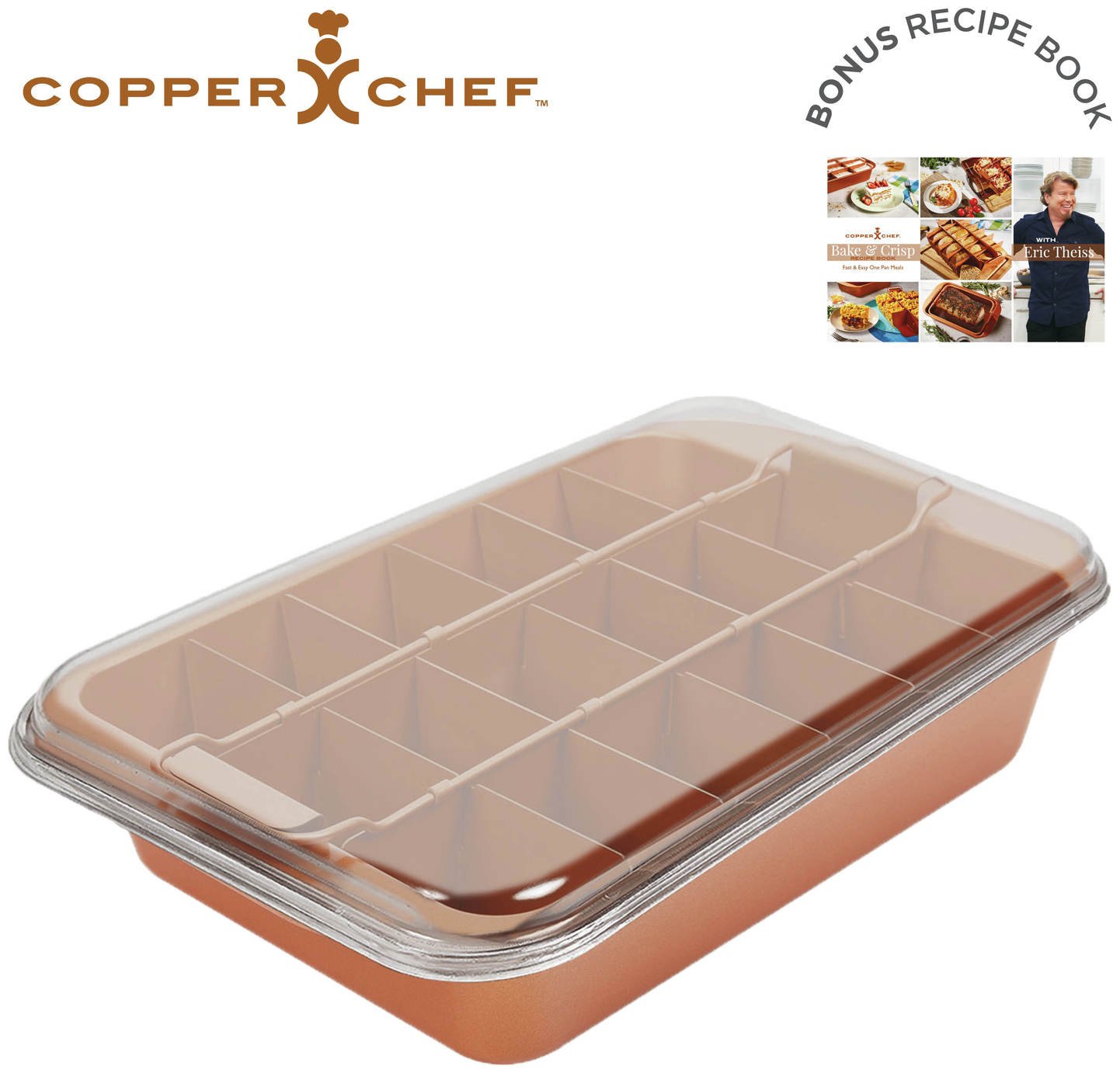 Copper Chef Bake & Crisp with Accessories