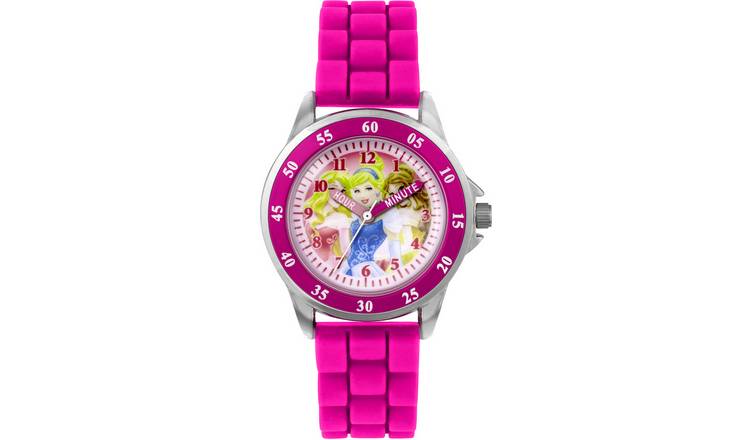 Buy Disney Princess Kid s Pink Silicone Strap Watch Kids watches Argos