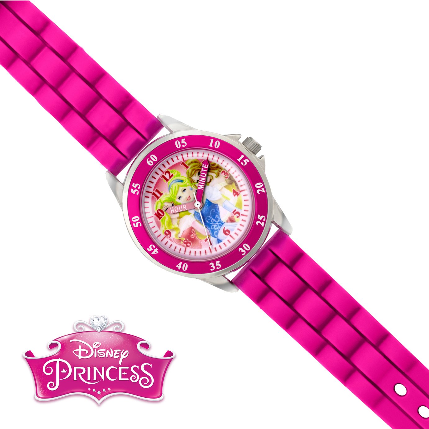 Disney Princess Pink Silicone Strap Watch Review