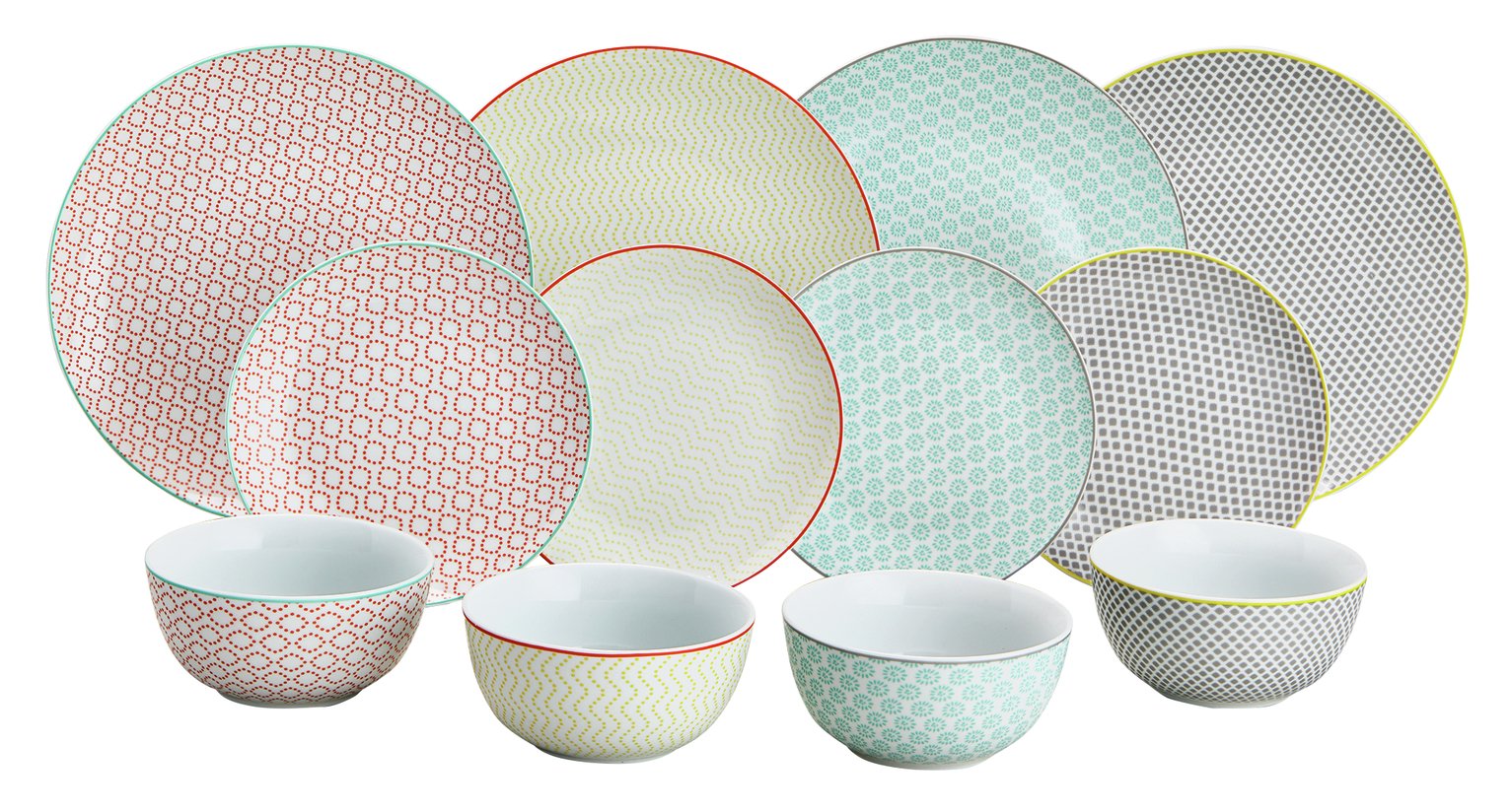 Argos Home Tilda 12 Piece Dinner Set review