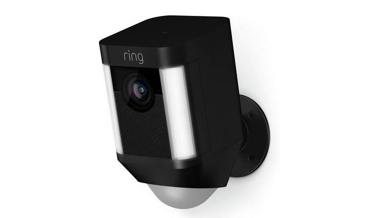 Ring Spotlight Cam Battery Security Camera - Black 